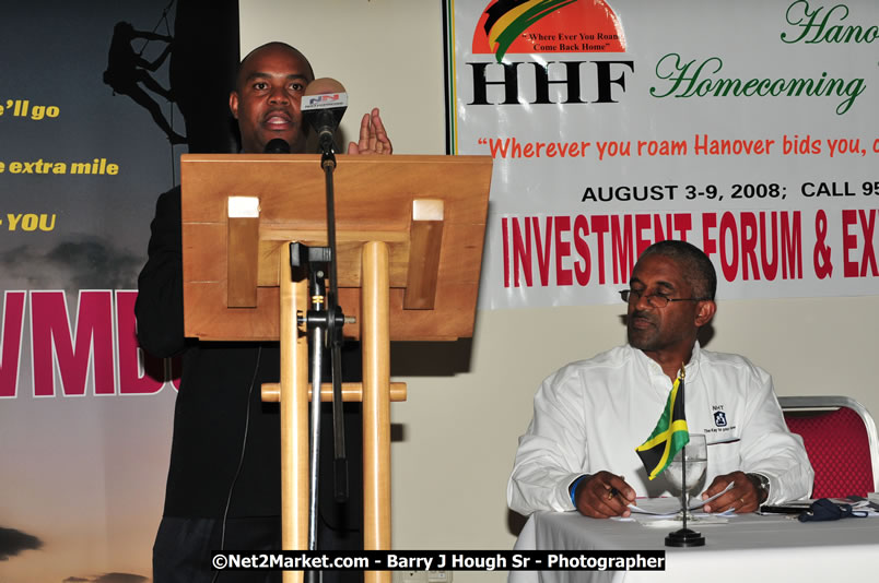 Investments & Business Forum 2008 & Expo - Brand Hanover - Featured Speaker: Mrs. Diana McIntyre-Pike, Country-Style Tourism Network - Hanover Jamaica Travel Guide - Lucea Jamaica Travel Guide is an Internet Travel - Tourism Resource Guide to the Parish of Hanover and Lucea area of Jamaica - http://www.hanoverjamaicatravelguide.com - http://.www.luceajamaicatravelguide.com