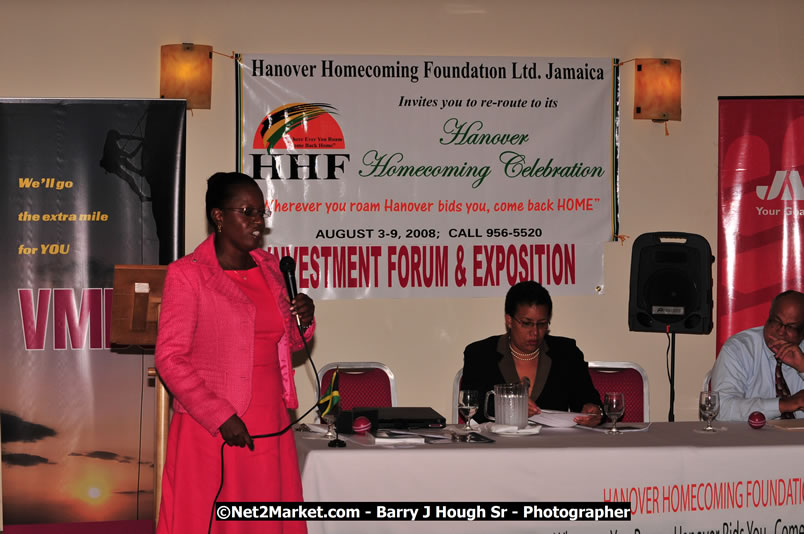 Investments & Business Forum 2008 & Expo - Brand Hanover - Featured Speaker: Mrs. Diana McIntyre-Pike, Country-Style Tourism Network - Hanover Jamaica Travel Guide - Lucea Jamaica Travel Guide is an Internet Travel - Tourism Resource Guide to the Parish of Hanover and Lucea area of Jamaica - http://www.hanoverjamaicatravelguide.com - http://.www.luceajamaicatravelguide.com